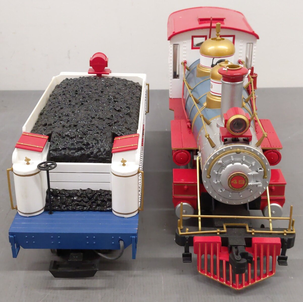 Bachmann 90020 G Scale Emmett Kelly Jr. Circus G Gauge Steam Train Set VG/Box