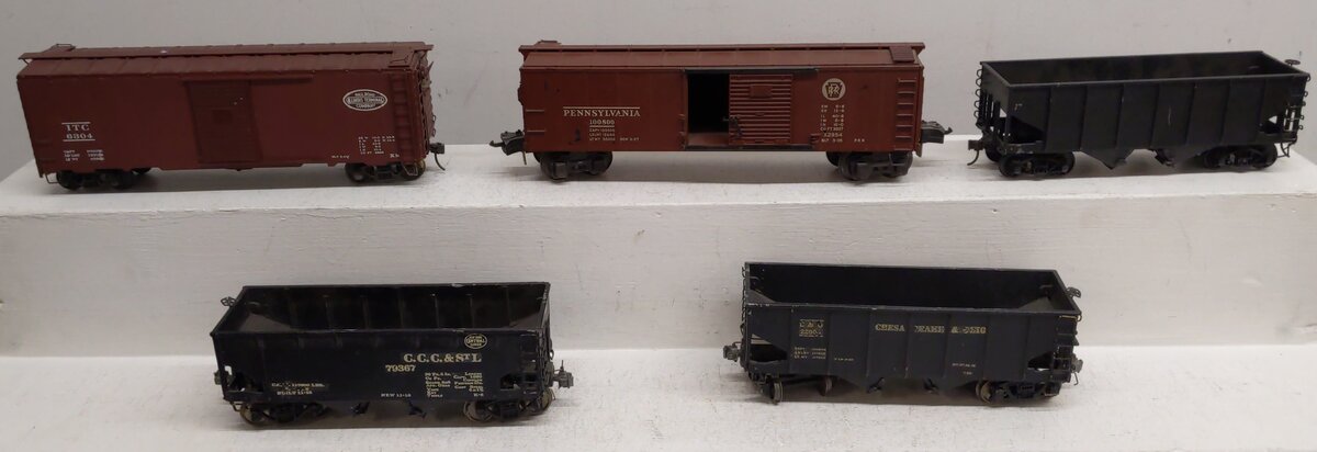 O Scale (2-Rail) Assorted Custom Freight Cars #6304,79367,22000,100800 [5]