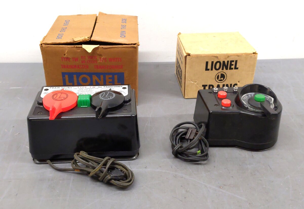 Lionel O Gauge Vintage Transformers: LW, TW [2] VG