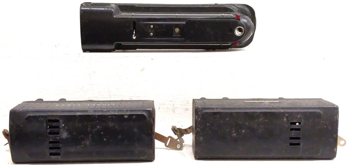 Lionel Vintage O Prewar Steam Locomotive & 2 Non-Whistling Tenders VG