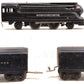 Lionel Vintage O Prewar Steam Locomotive & 2 Non-Whistling Tenders VG