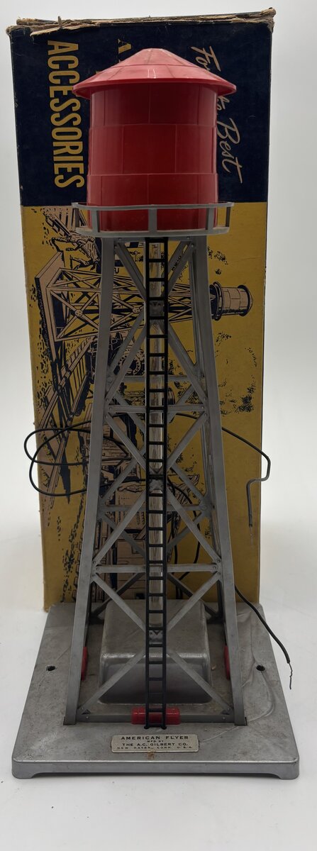 American Flyer 772 Vintage S Water Tower with Bubble Tube EX/Box