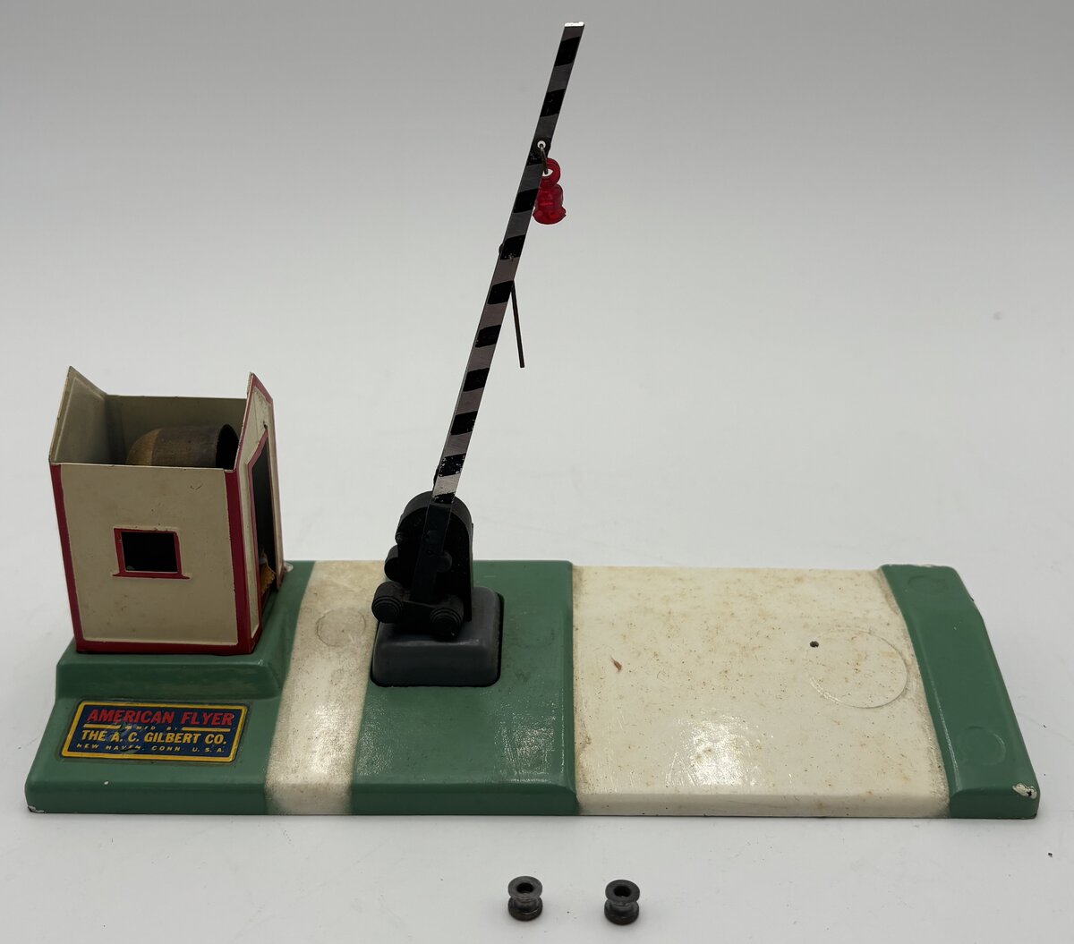 American Flyer 600 Vintage S Crossing Gate w/ Bell/Box