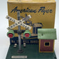 American Flyer 759 Vintage S Shed with Crossing Signal & Bell/Box