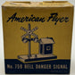 American Flyer 759 Vintage S Shed with Crossing Signal & Bell/Box