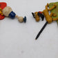 Fisher Price Vintage Pop-up Kritter Pluto & Donald Duck VG