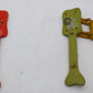 Fisher Price Vintage Pop-up Kritter Pluto & Donald Duck VG