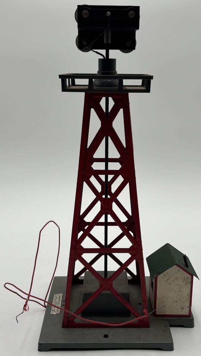 American Flyer 774 Vintage S Operating Floodlight Tower VG/Box