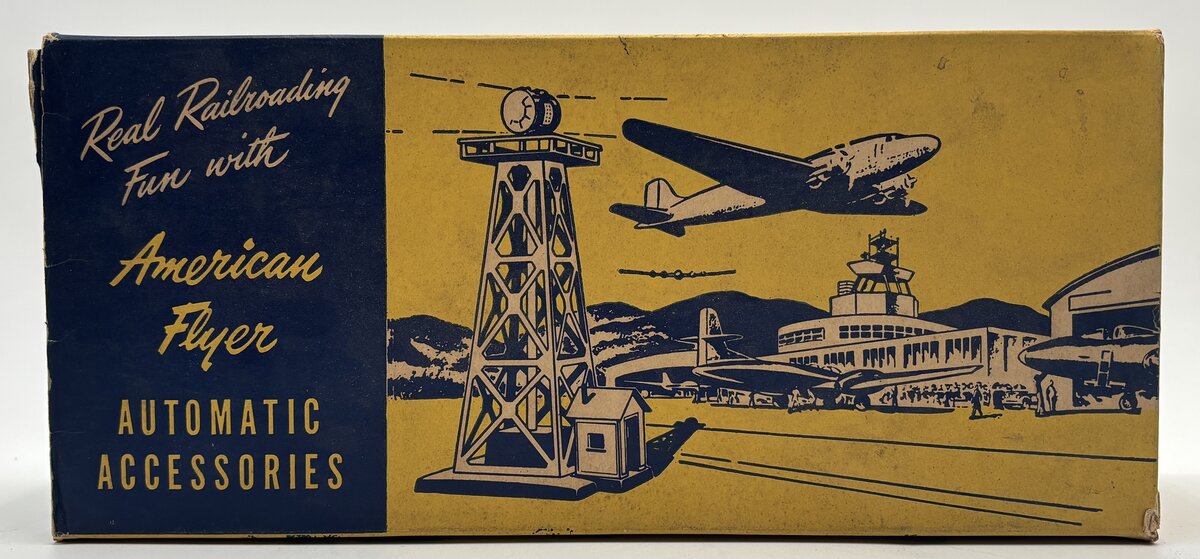 American Flyer 774 Vintage S Operating Floodlight Tower VG/Box