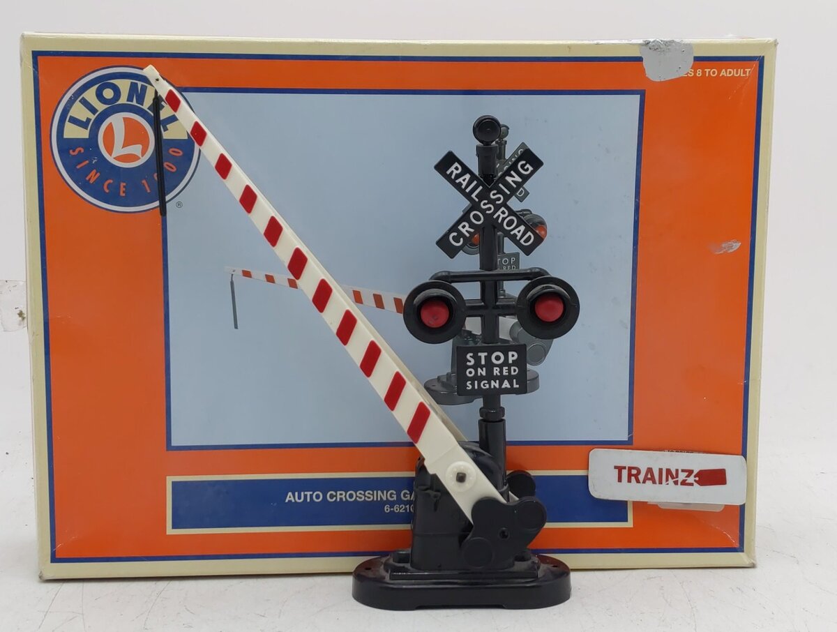Lionel 6-62162 O Gauge Operating Crossing Gate & Signal EX/Box