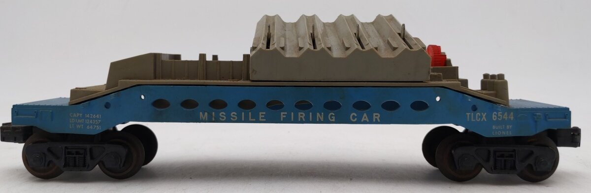 Lionel 6544 Vintage O Missile Firing Car w/White Control Panel No Missiles VG
