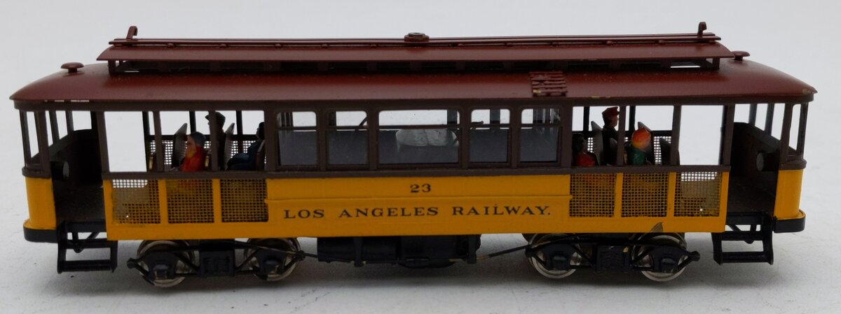 HO Scale Brass Los Angles Railway  Street Car #23 EX