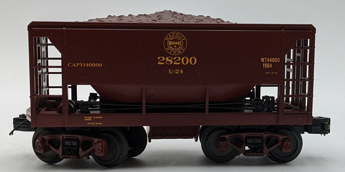 MTH 20-3379C O Gauge Duluth, Missabe & Iron Range Ore Car # 28200 NIB