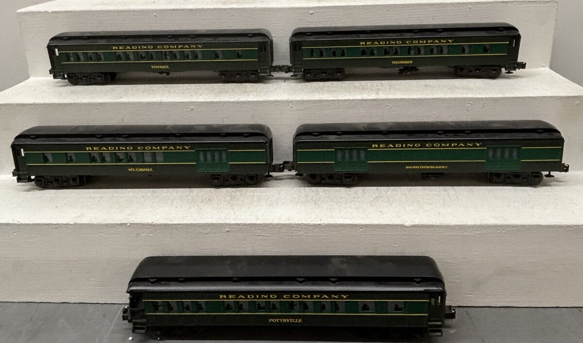 Williams 2513 O Gauge Reading Madison Passenger Set EX/Box