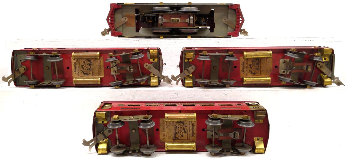 American Flyer Vintage Standard Gauge Hamiltonian Set: 4678 4340 4341 4342 VG