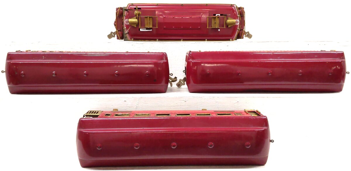 American Flyer Vintage Standard Gauge Hamiltonian Set: 4678 4340 4341 4342 VG