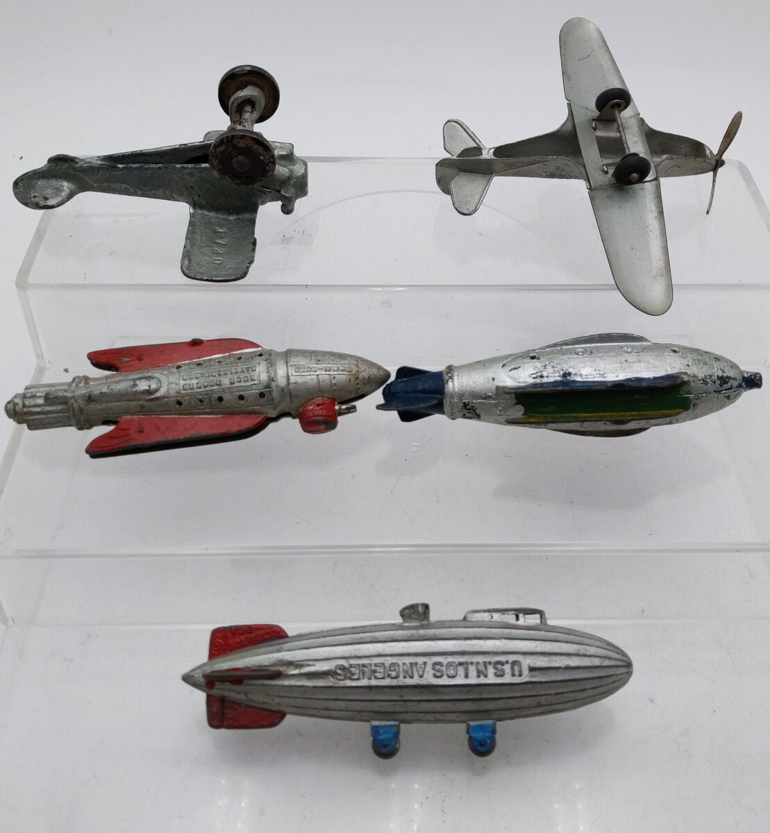 HO Die Cast Airplanes & Blimps [5] EX