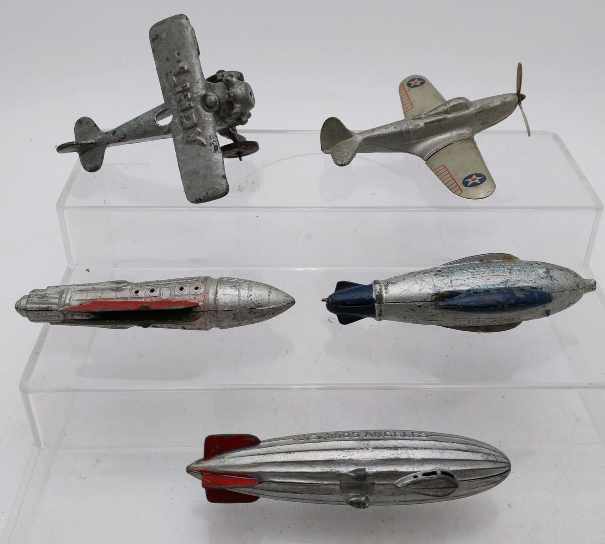 HO Die Cast Airplanes & Blimps [5] EX