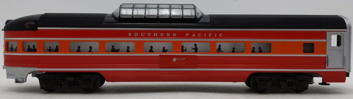 Williams O Gauge Southern Pacific Aluminum Observation Car VG