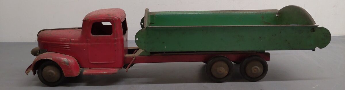 Wyandotte Pressed Steel Dump Truck
