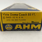 AHM 6405-20 HO Scale N.& W. Vista Dome Coach 85' Passenger Car #1611 EX/Box