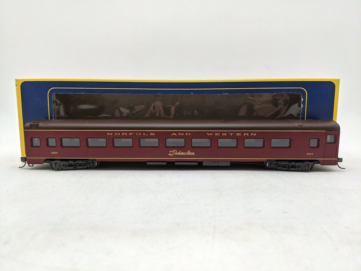 AHM 6404-20 HO Scale N. & W. 1930 Coach Passenger Car #1727 EX/Box