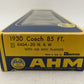 AHM 6404-20 HO Scale N. & W. 1930 Coach Passenger Car #1727 EX/Box