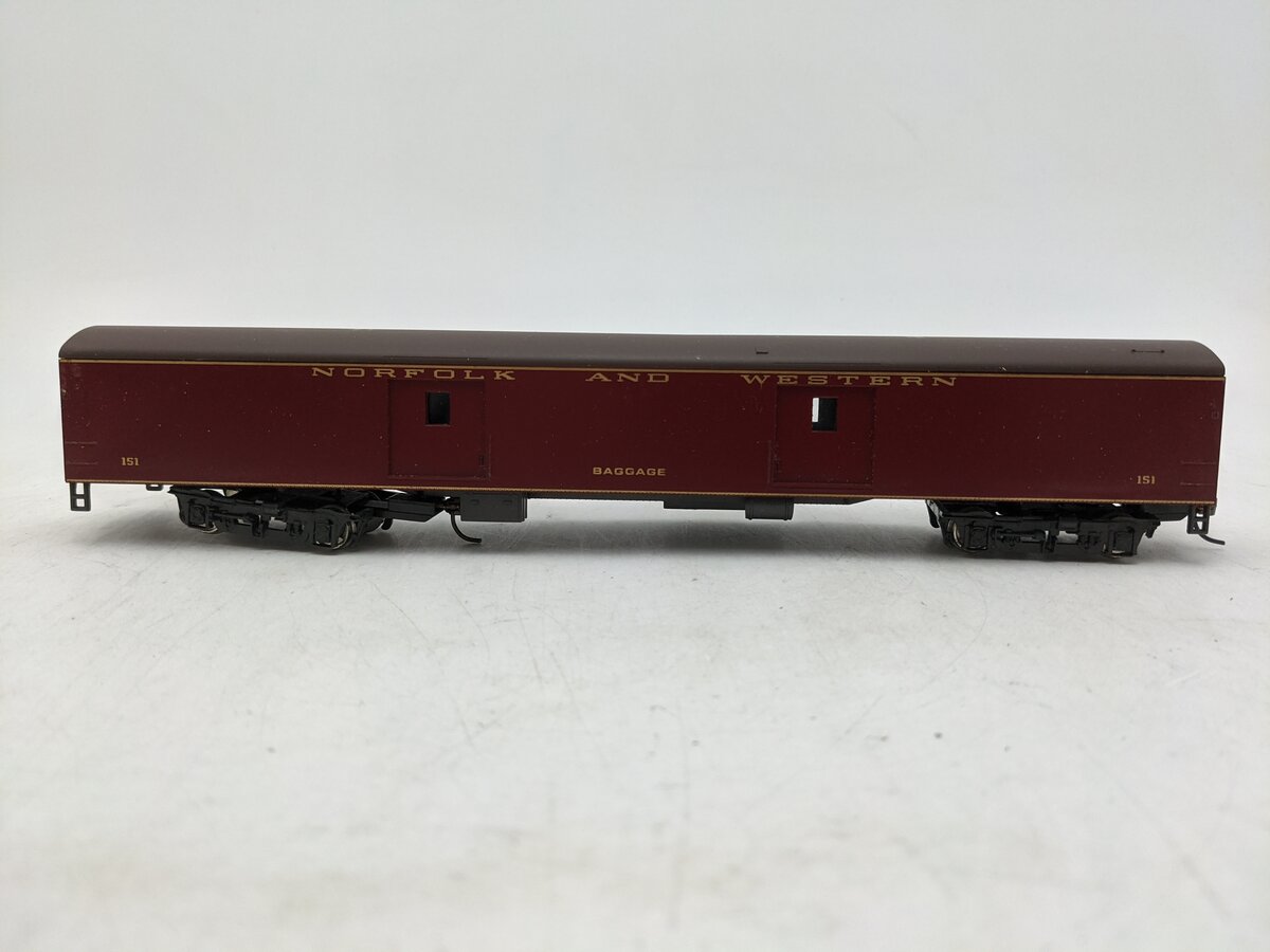 AHM 6407-20 HO Scale Norfolk & Western Baggage Passenger Car #151 EX/Box