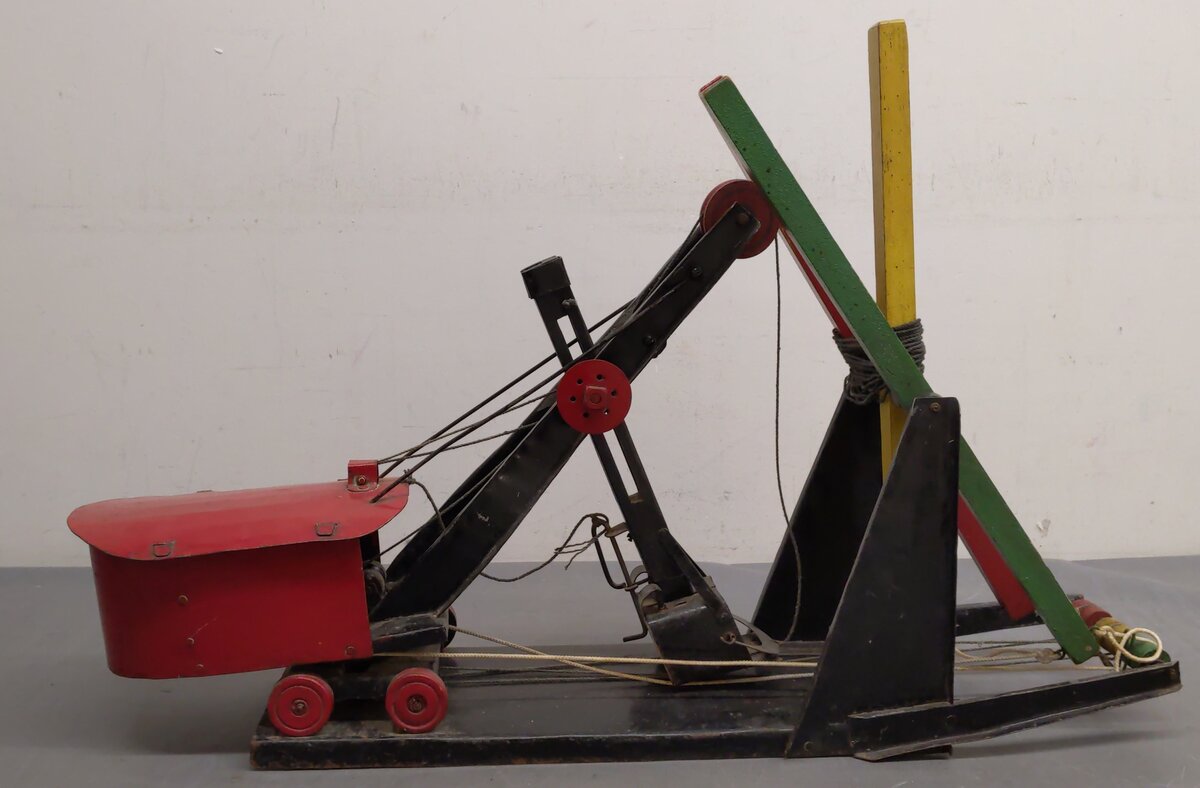 Buddy L Vintage Pressed Steel Steam Shovel