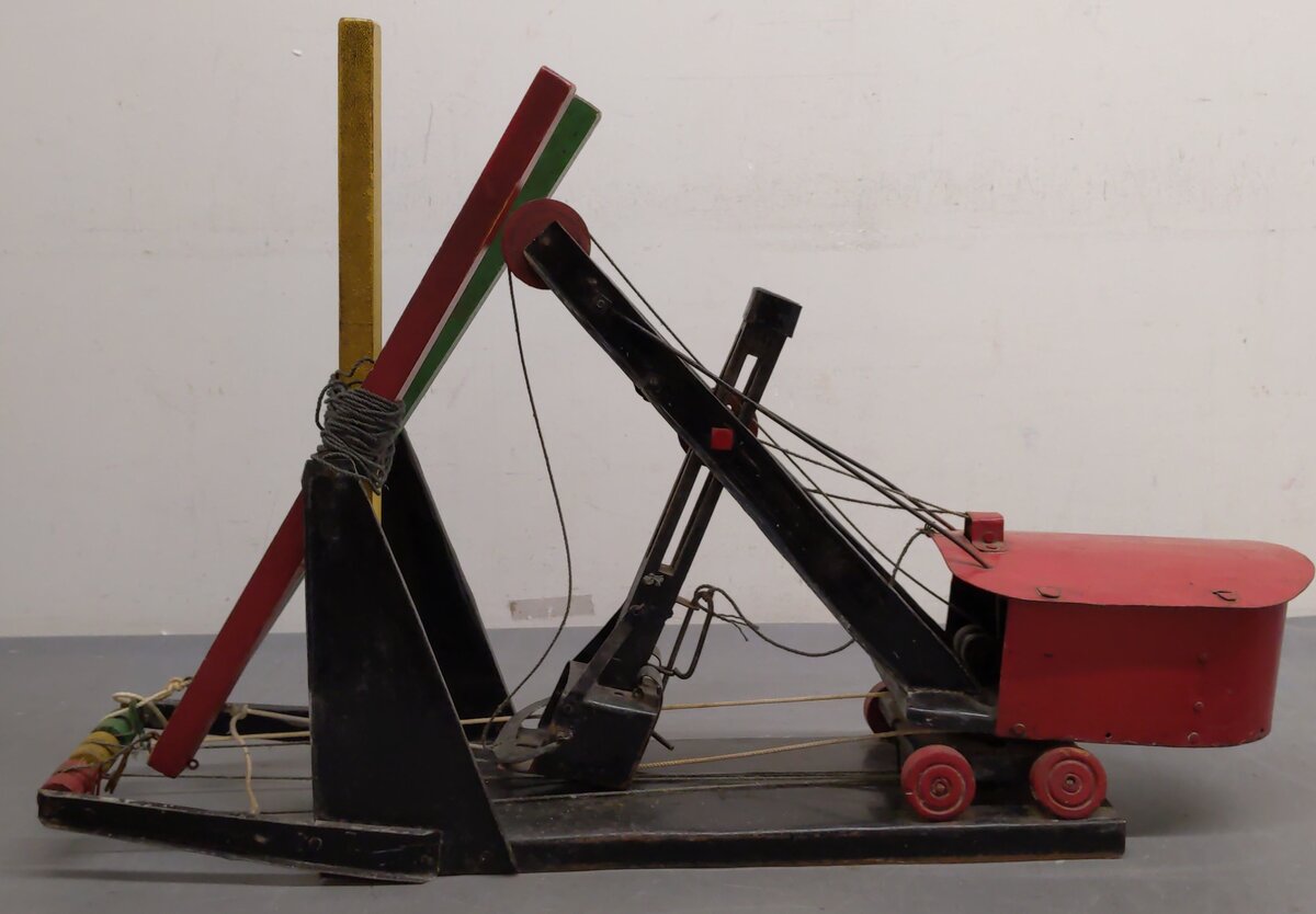Buddy L Vintage Pressed Steel Steam Shovel