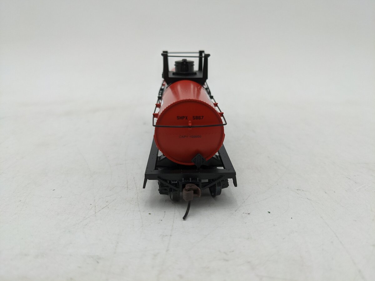 Athearn 7279 HO Scale Hooker Chemicals Chemical Tank Car #5867 EX/Box