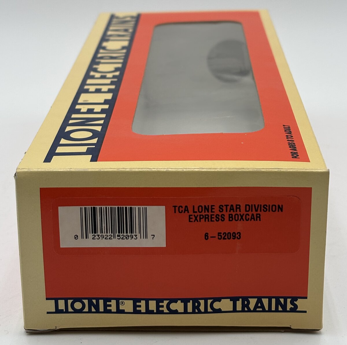 Lionel 6-52093 O Gauge TCA Lone Star Division Express Boxcar #6464-696 EX/Box