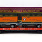 MTH 20-90006C Great Northern Flatcar with two 20' Trailers LN/Box