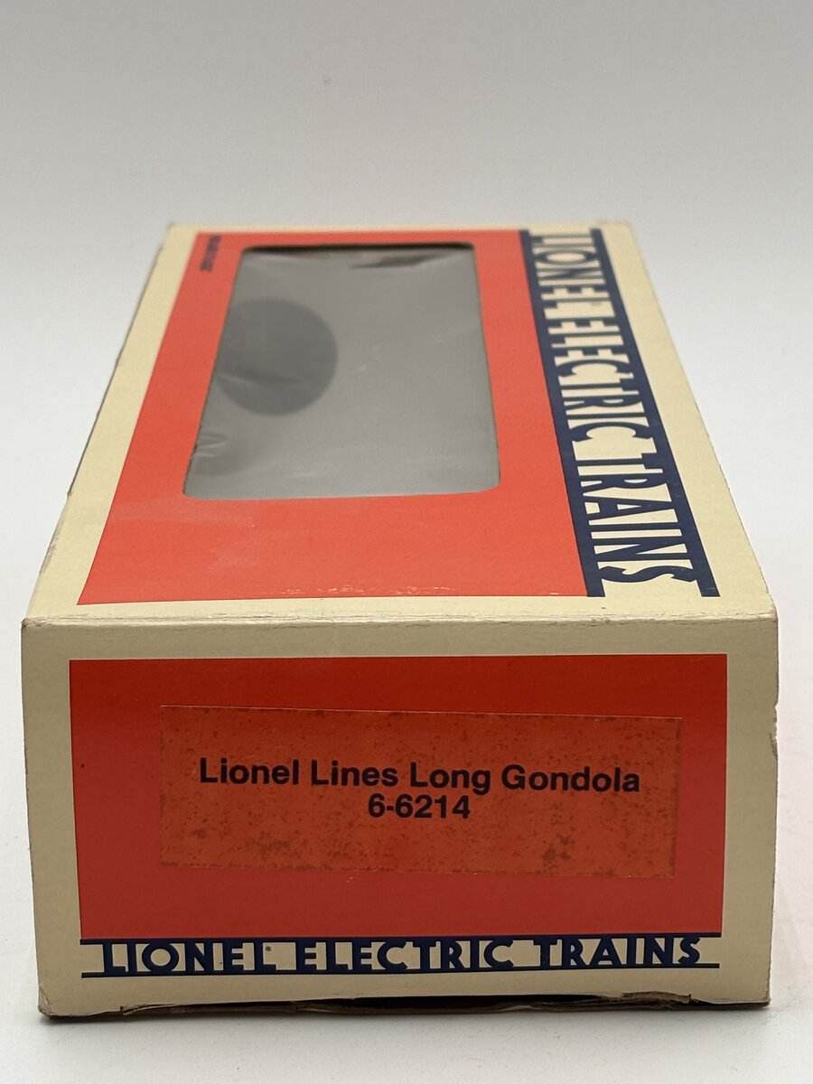 Lionel 6-6214 O Gauge Lionel Lines Gondola w/Canisters EX/Box