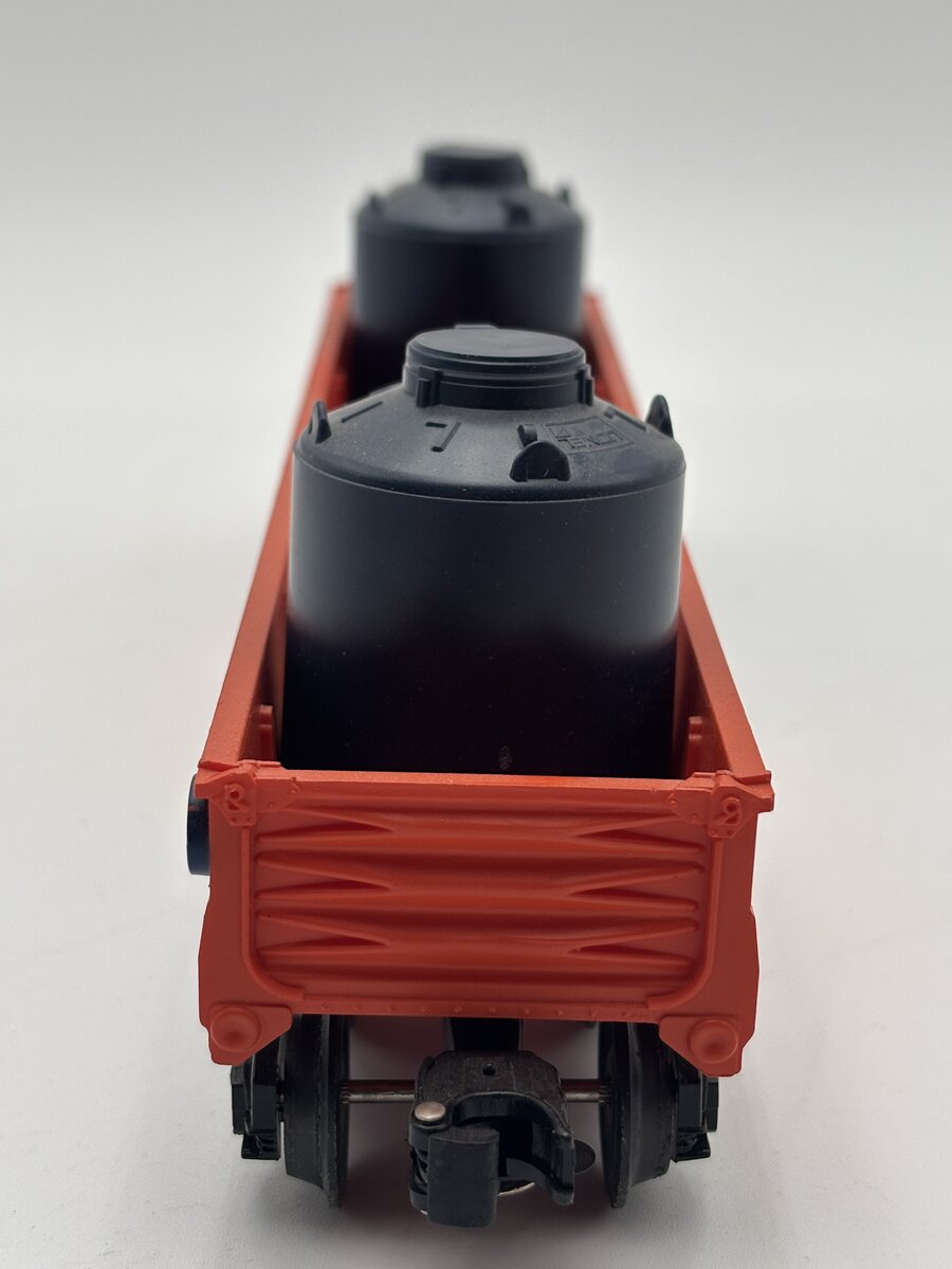 Lionel 6-6214 O Gauge Lionel Lines Gondola w/Canisters EX/Box