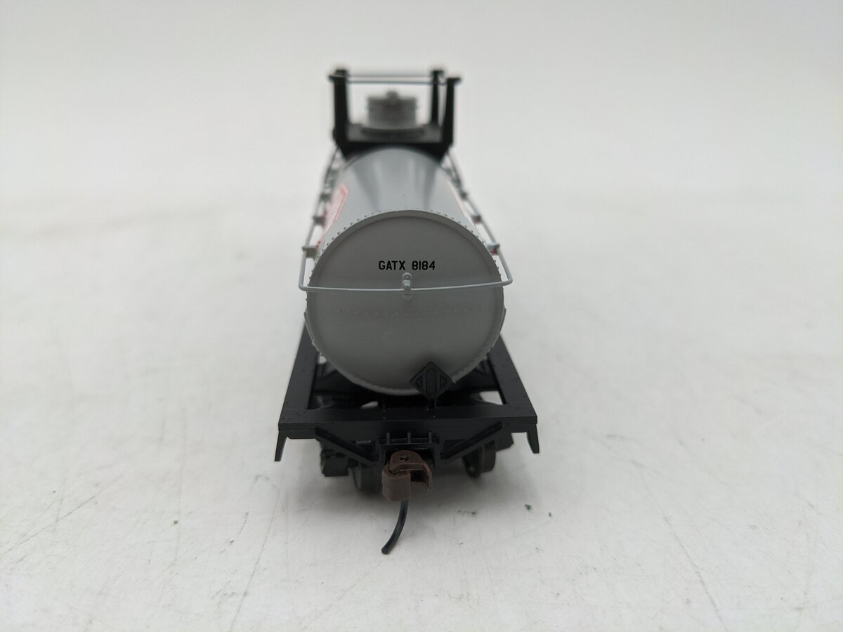 Athearn 7277 HO GATX Clinton Chemical Tank Car #8184 EX/Box