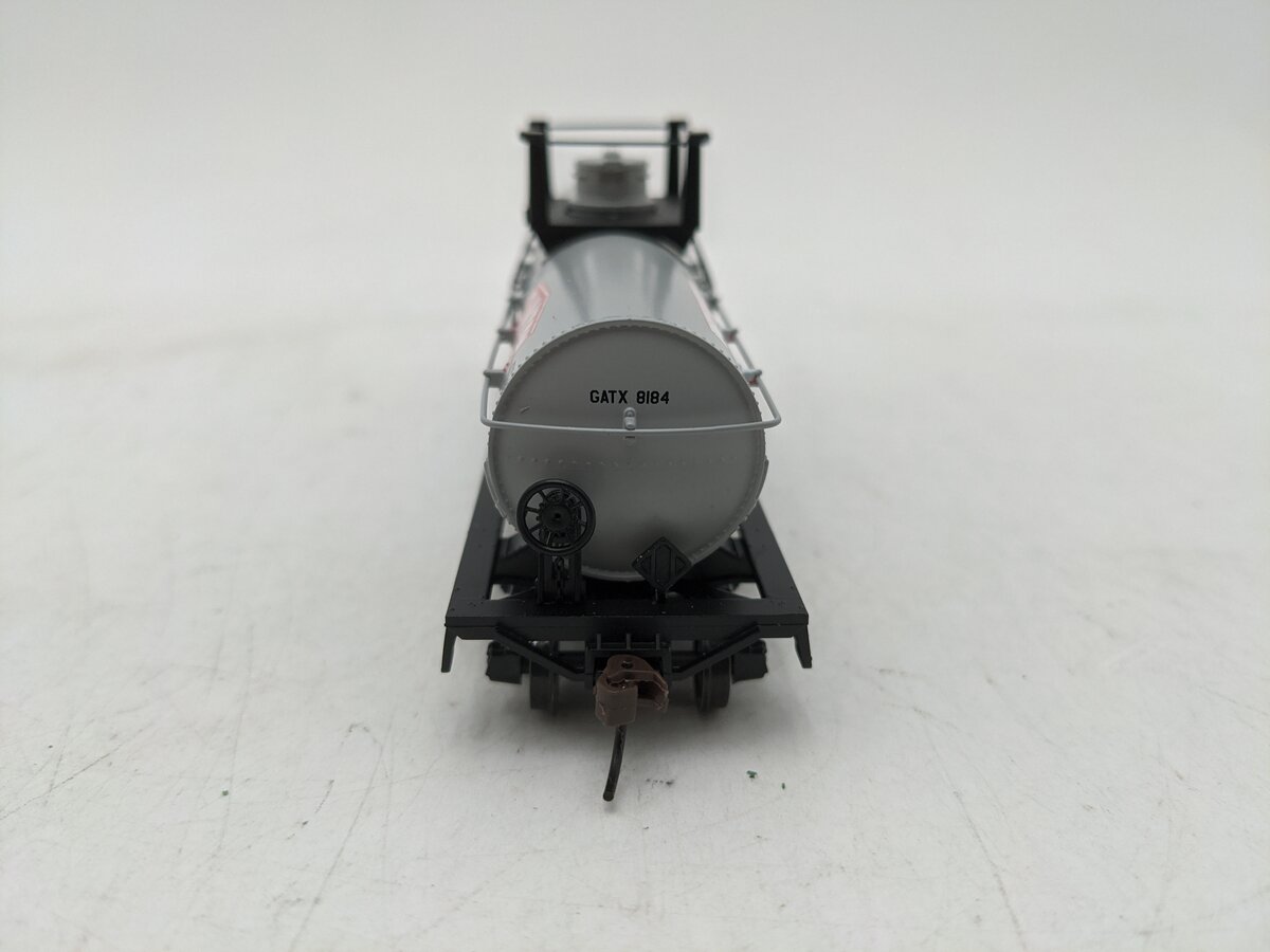 Athearn 7277 HO GATX Clinton Chemical Tank Car #8184 EX/Box