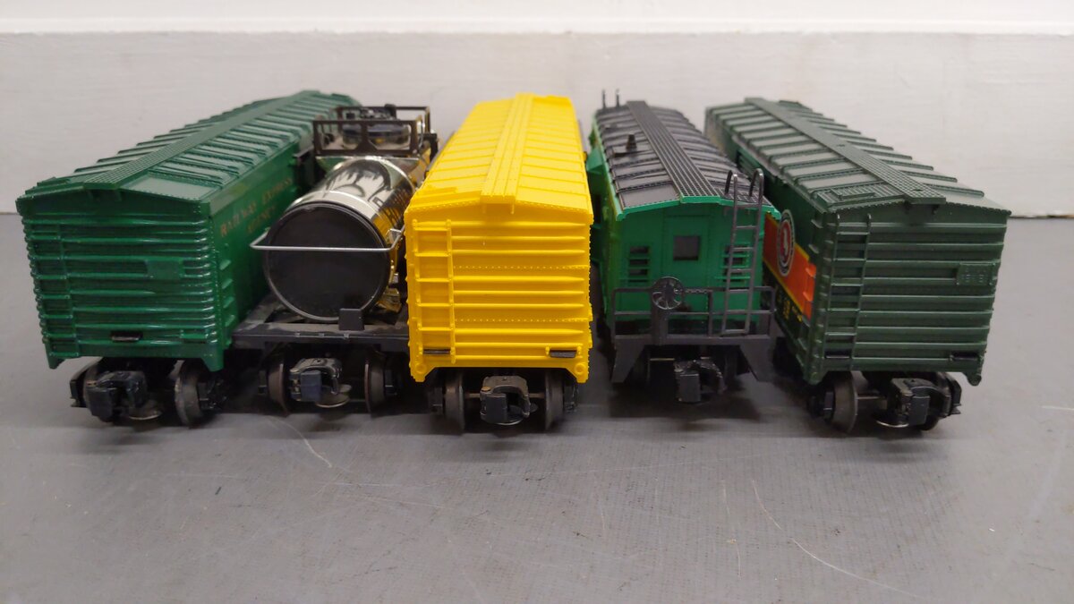 Lionel O Assorted Freight Cars 9174, 9773, 9863, 9772, 9154 [5] EX