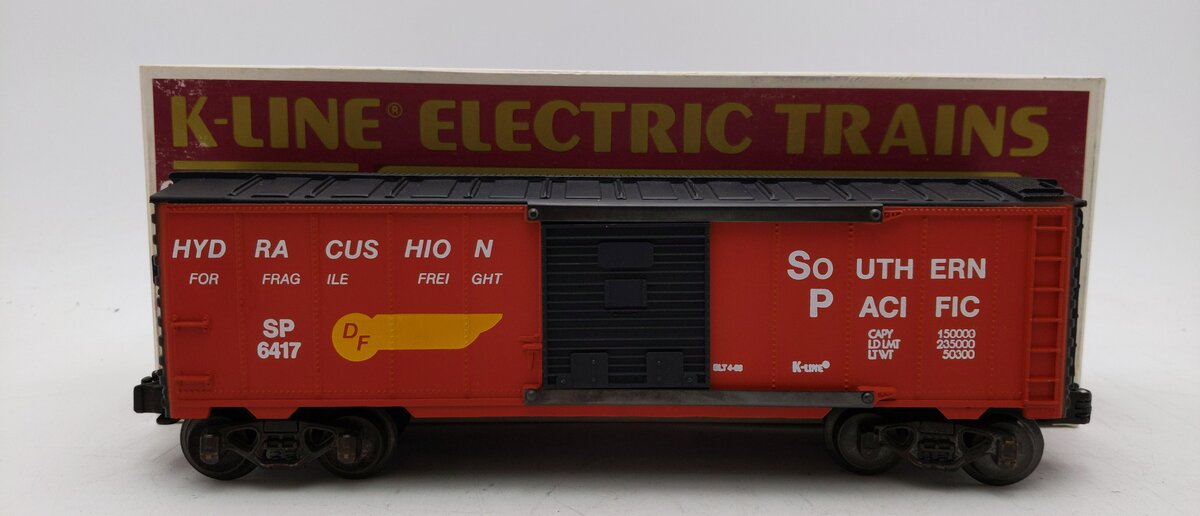 K-Line K6417 O Southern Pacific Boxcar #6417 LN/Box