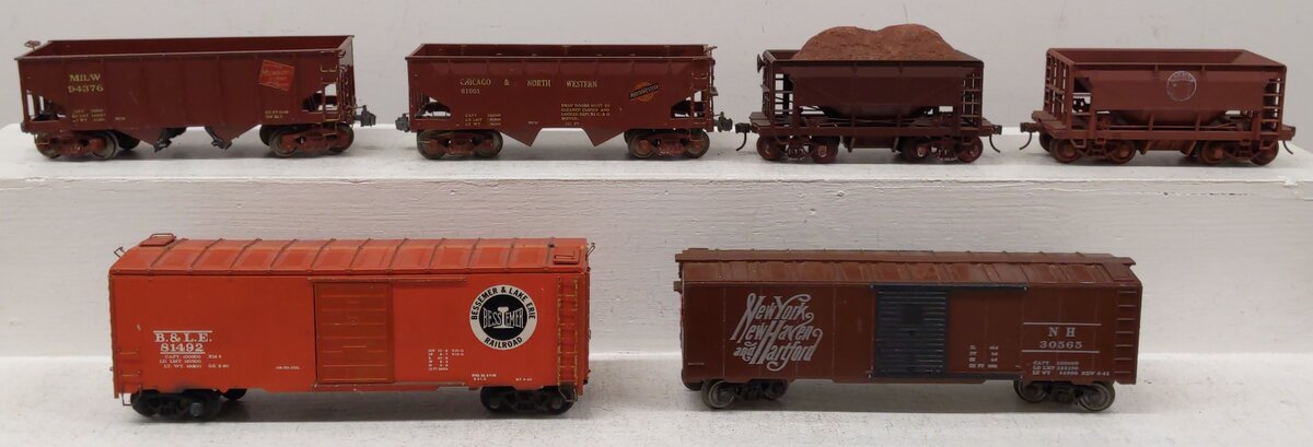 O Scale (2-rail) Assorted Freight Cars #64375,61001,81492,30565 [6]