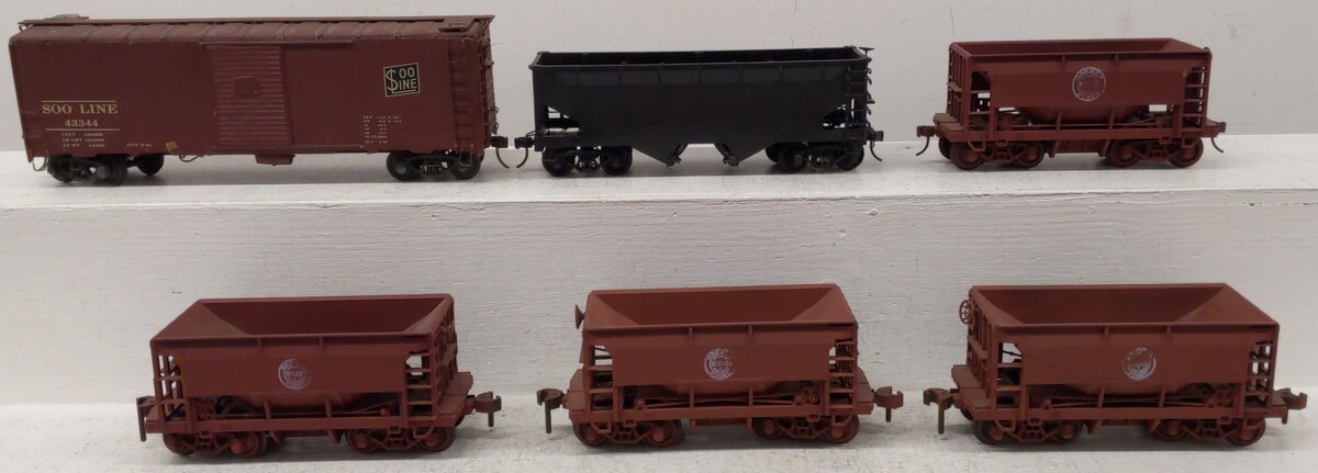 O Scale (2-rail) Assorted Freight Cars [6]