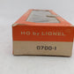 Lionel 0700-1 HO New Haven Passenger Car #2463 EX/Box