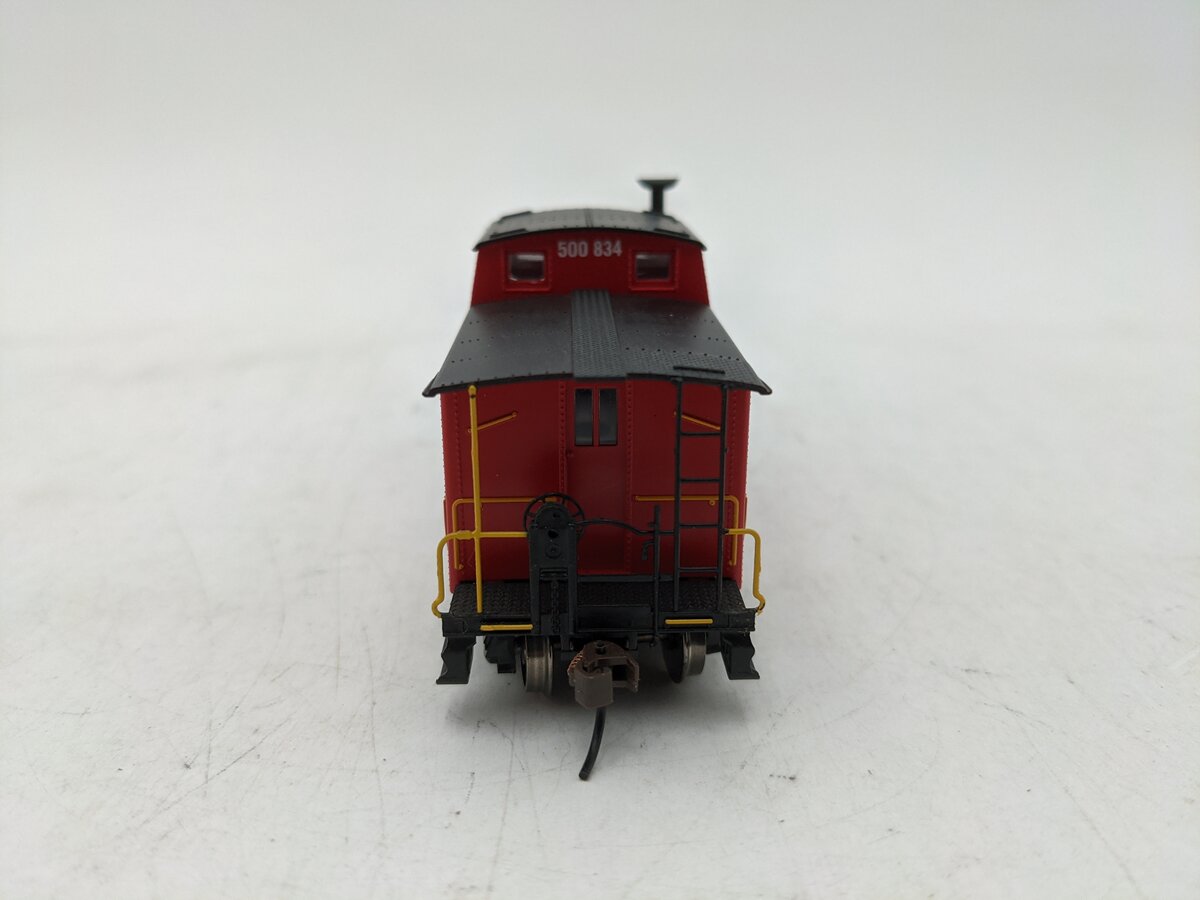 Bachmann 16810 HO Norfolk & Western Northeast-Style Steel Cupola Caboose #500834 EX/Box