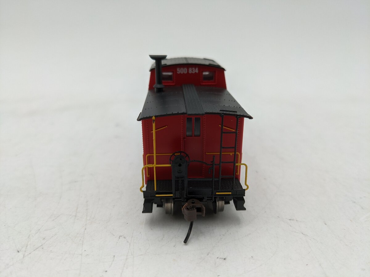Bachmann 16810 HO Norfolk & Western Northeast-Style Steel Cupola Caboose #500834 EX/Box