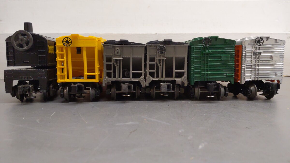 Assorted O Freight Cars K-7112, 6-19412, 6-9872, 6-9893, 6-6107 [6] EX/Box