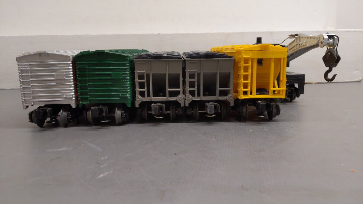 Assorted O Freight Cars K-7112, 6-19412, 6-9872, 6-9893, 6-6107 [6] EX/Box