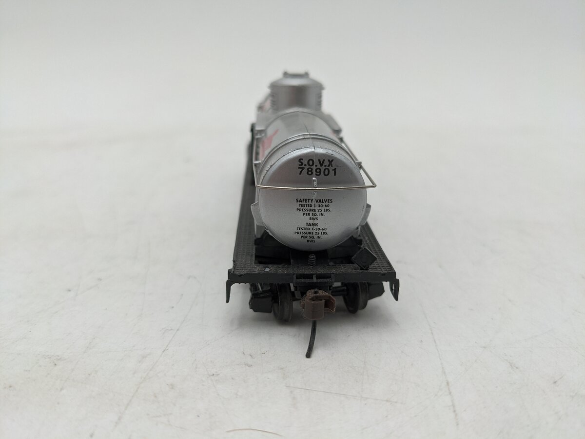 Mantua 732-594 HO Mobil Heavy 36' Tank Car EX/Box