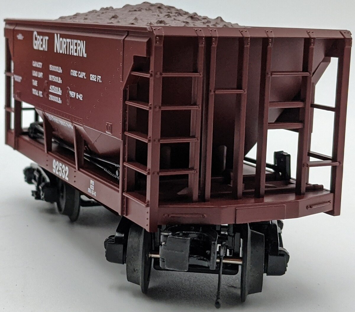 MTH 20-3387A O Great Northern Ore Car W/ Load #92532 NIB