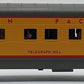 MTH 20-3146C O 70' Streamlined Passenger Observation Car (Smooth) NIB