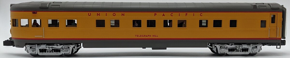 MTH 20-3146C O 70' Streamlined Passenger Observation Car (Smooth) NIB